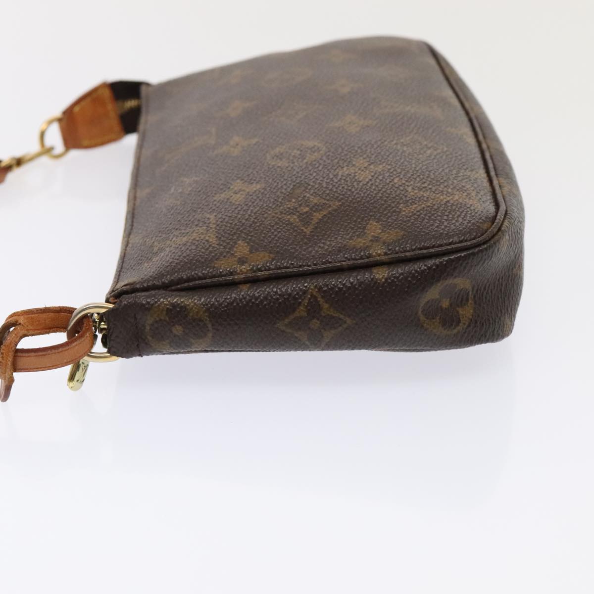 LOUIS VUITTON Monogram Pochette Accessoires Pouch M51980 LV Auth 90072