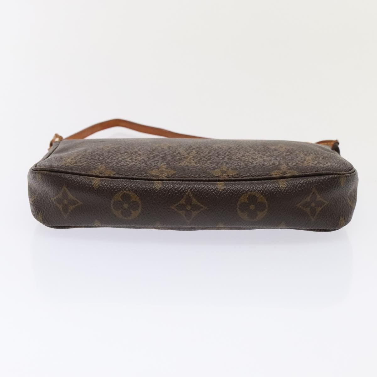 LOUIS VUITTON Monogram Pochette Accessoires Pouch M51980 LV Auth 90072