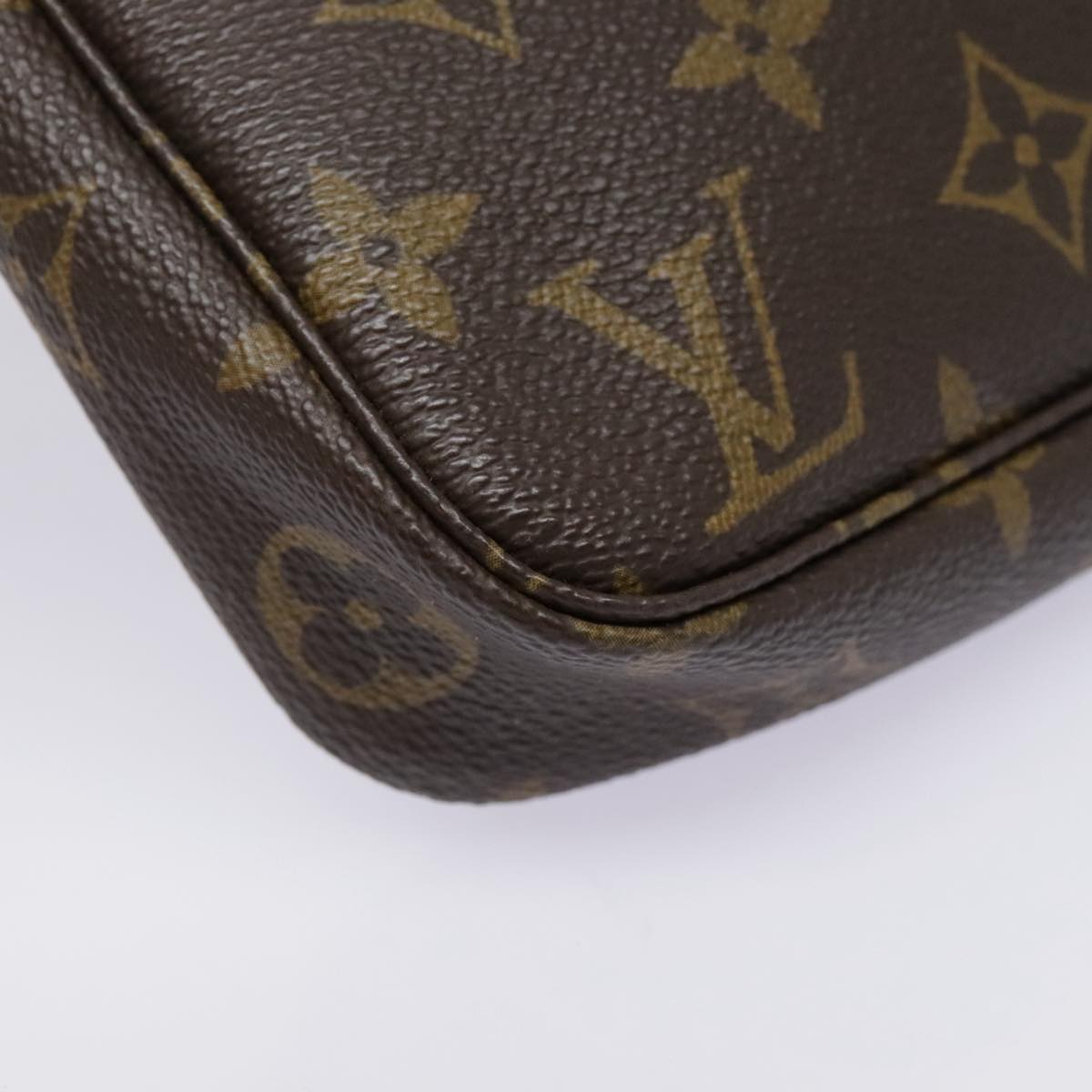 LOUIS VUITTON Monogram Pochette Accessoires Pouch M51980 LV Auth 90073