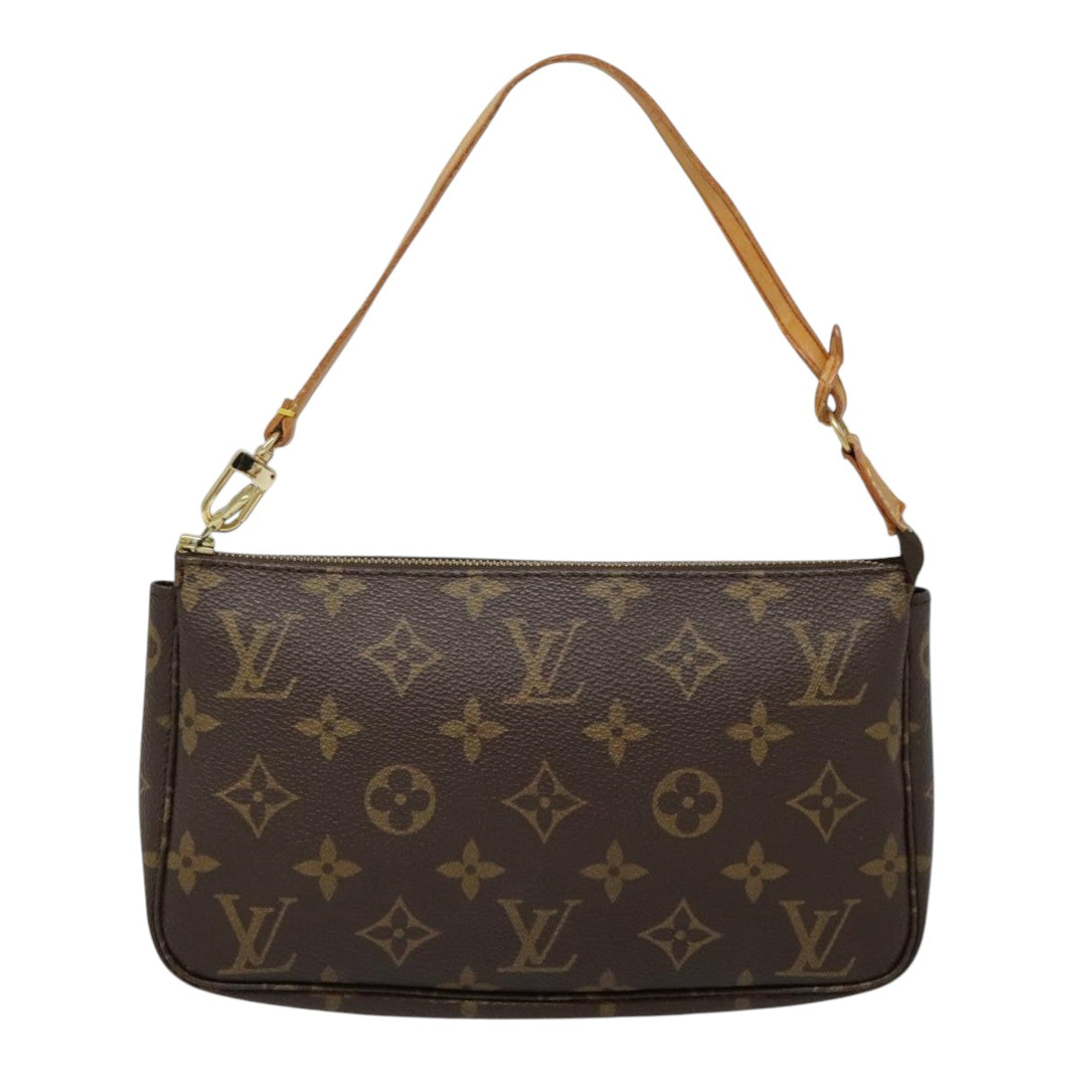 LOUIS VUITTON Monogram Pochette Accessoires Pouch M51980 LV Auth 90073