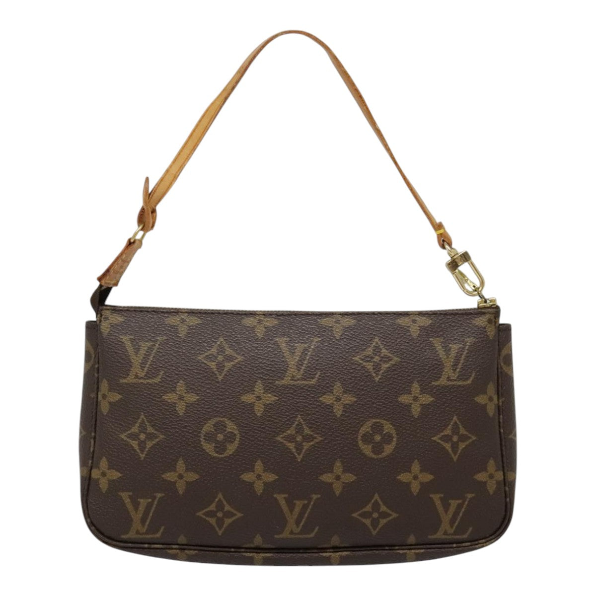 LOUIS VUITTON Monogram Pochette Accessoires Pouch M51980 LV Auth 90073