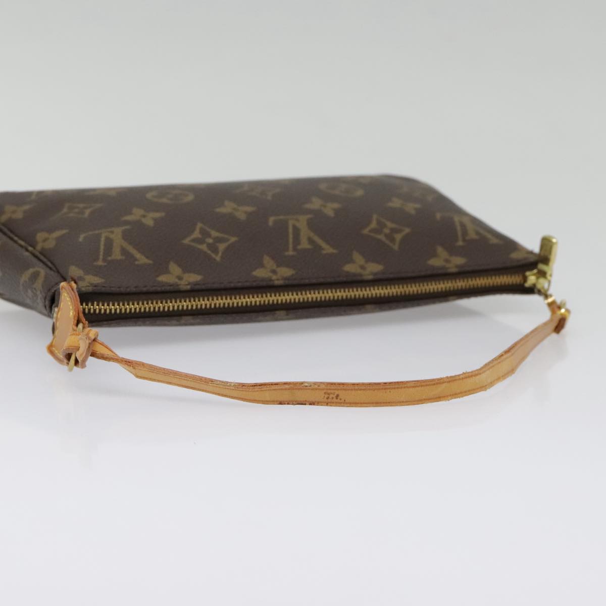 LOUIS VUITTON Monogram Pochette Accessoires Pouch M51980 LV Auth 90073