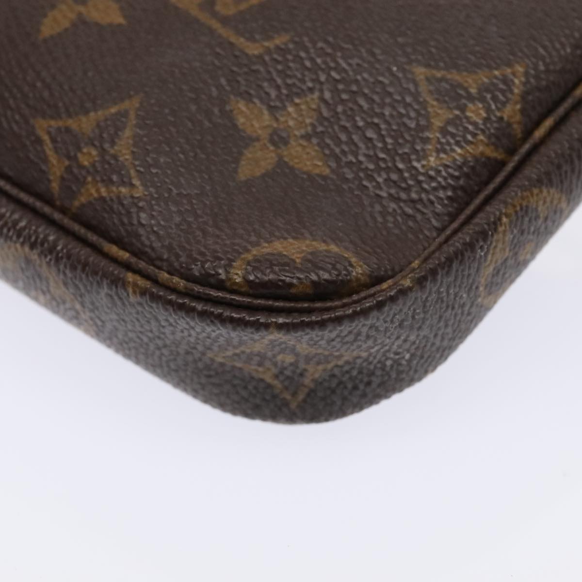 LOUIS VUITTON Monogram Mini Pochette Accessoires Pouch M58009 LV Auth 90080