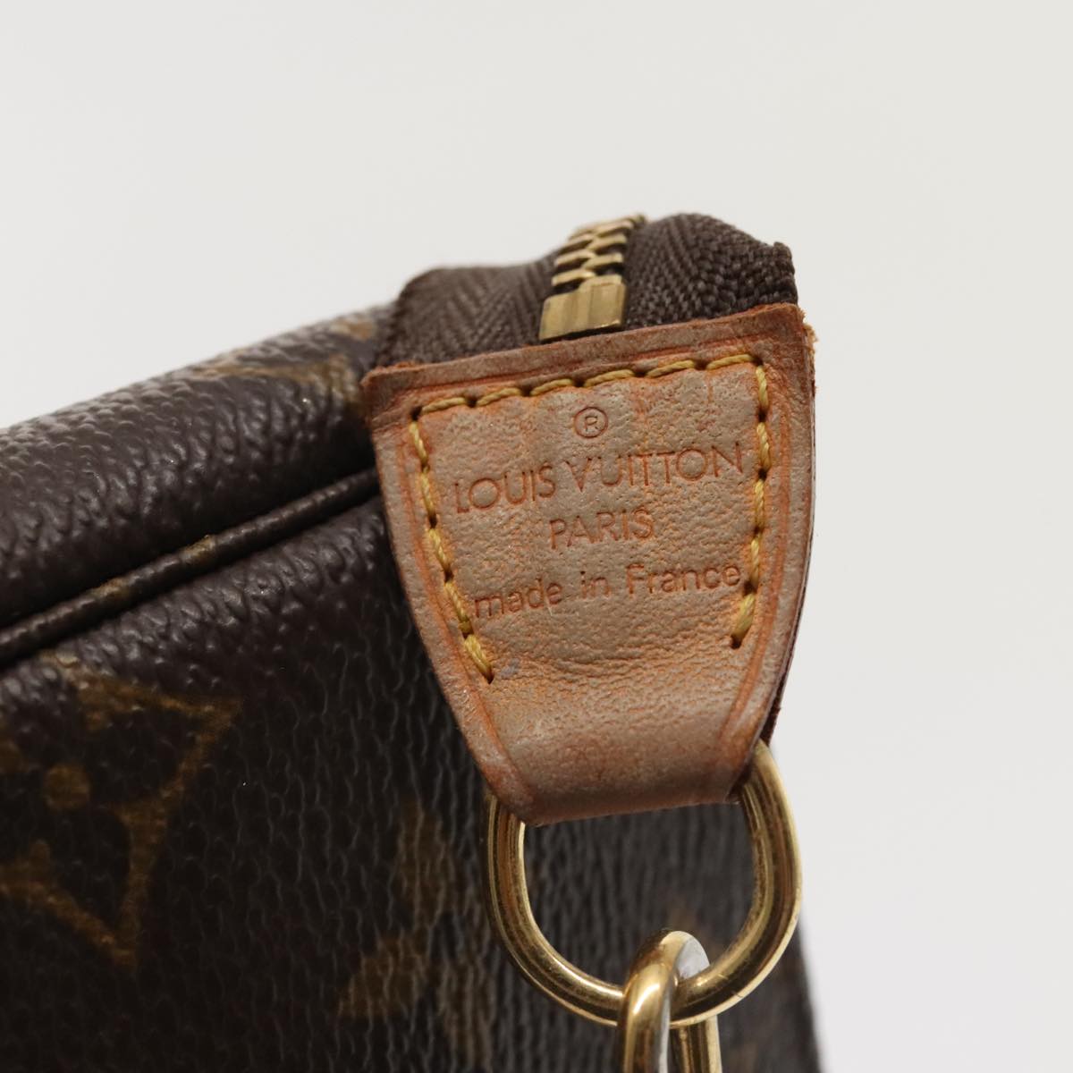 LOUIS VUITTON Monogram Mini Pochette Accessoires Pouch M58009 LV Auth 90080