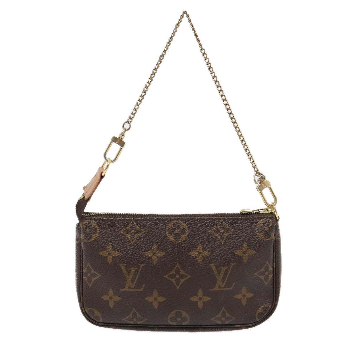 LOUIS VUITTON Monogram Mini Pochette Accessoires Pouch M58009 LV Auth 90080