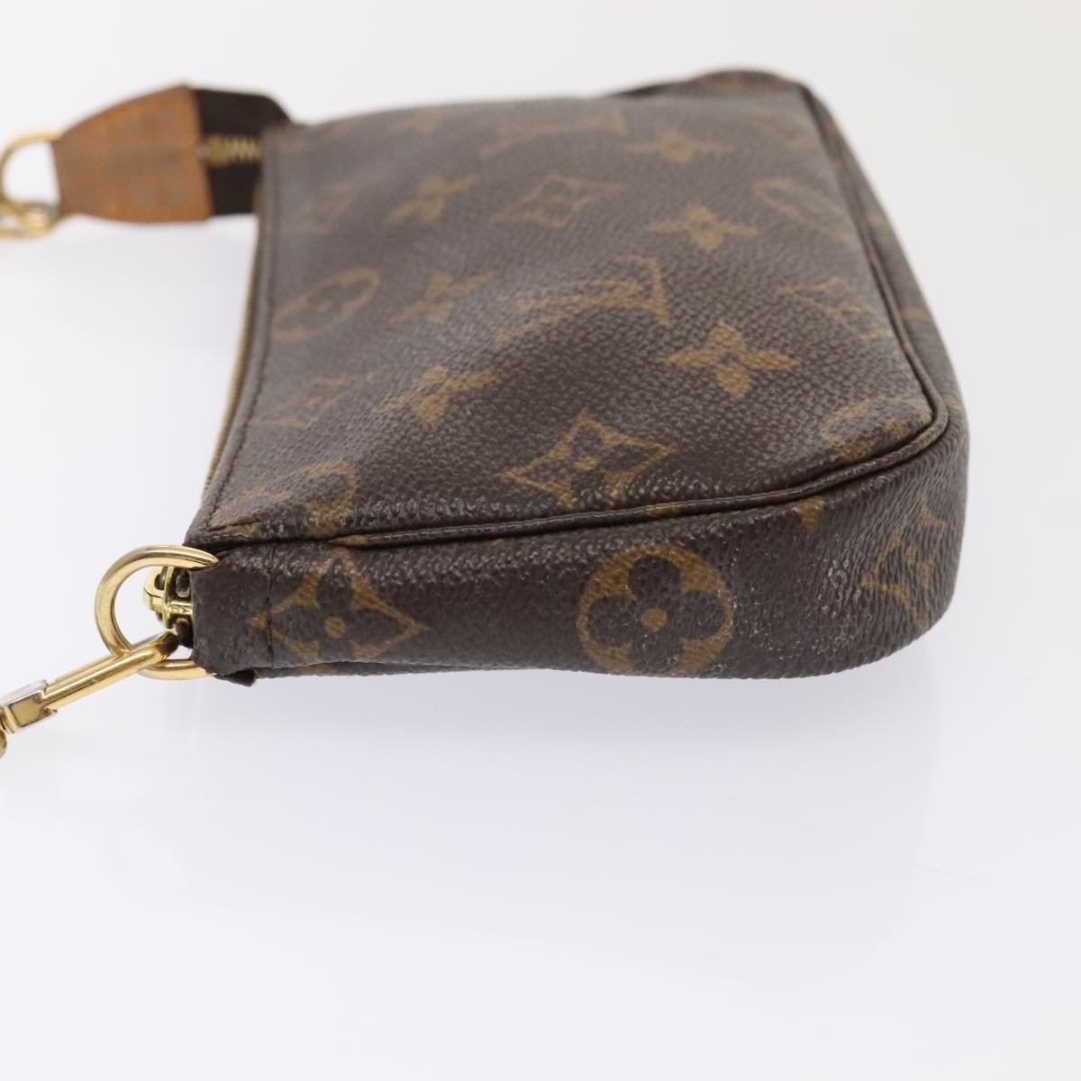 LOUIS VUITTON Monogram Mini Pochette Accessoires Pouch M58009 LV Auth 90080