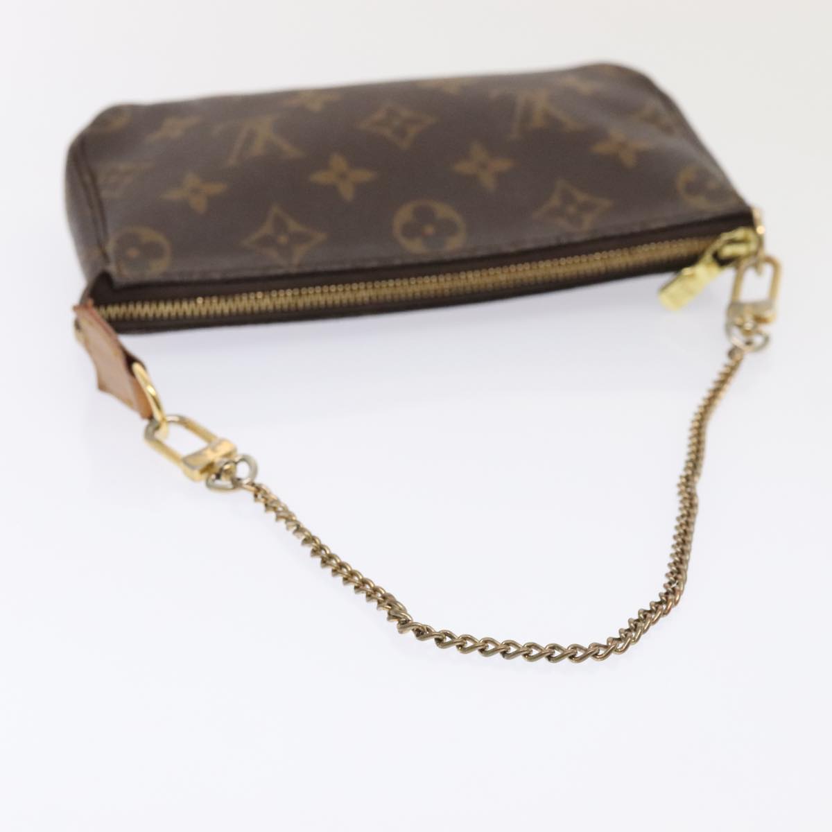 LOUIS VUITTON Monogram Mini Pochette Accessoires Pouch M58009 LV Auth 90080