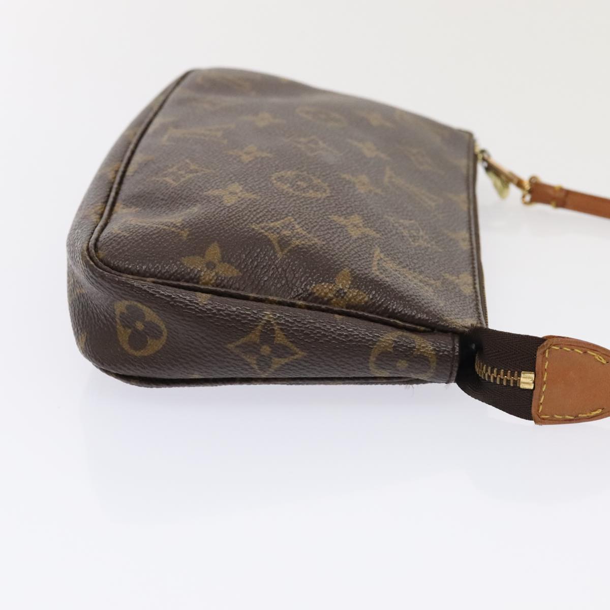 LOUIS VUITTON Monogram Pochette Accessoires Pouch M51980 LV Auth 90081