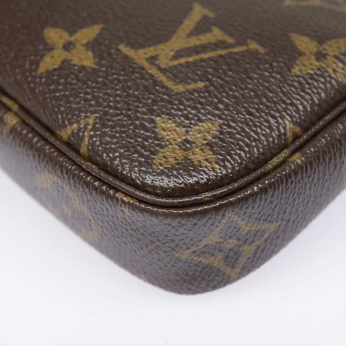 LOUIS VUITTON Monogram Mini Pochette Accessoires Pouch M58009 LV Auth 90082