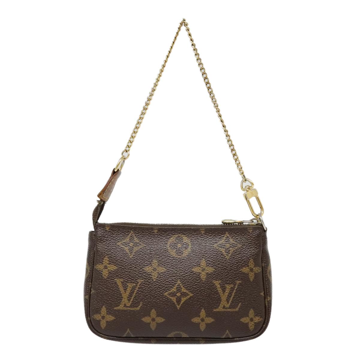 LOUIS VUITTON Monogram Mini Pochette Accessoires Pouch M58009 LV Auth 90082