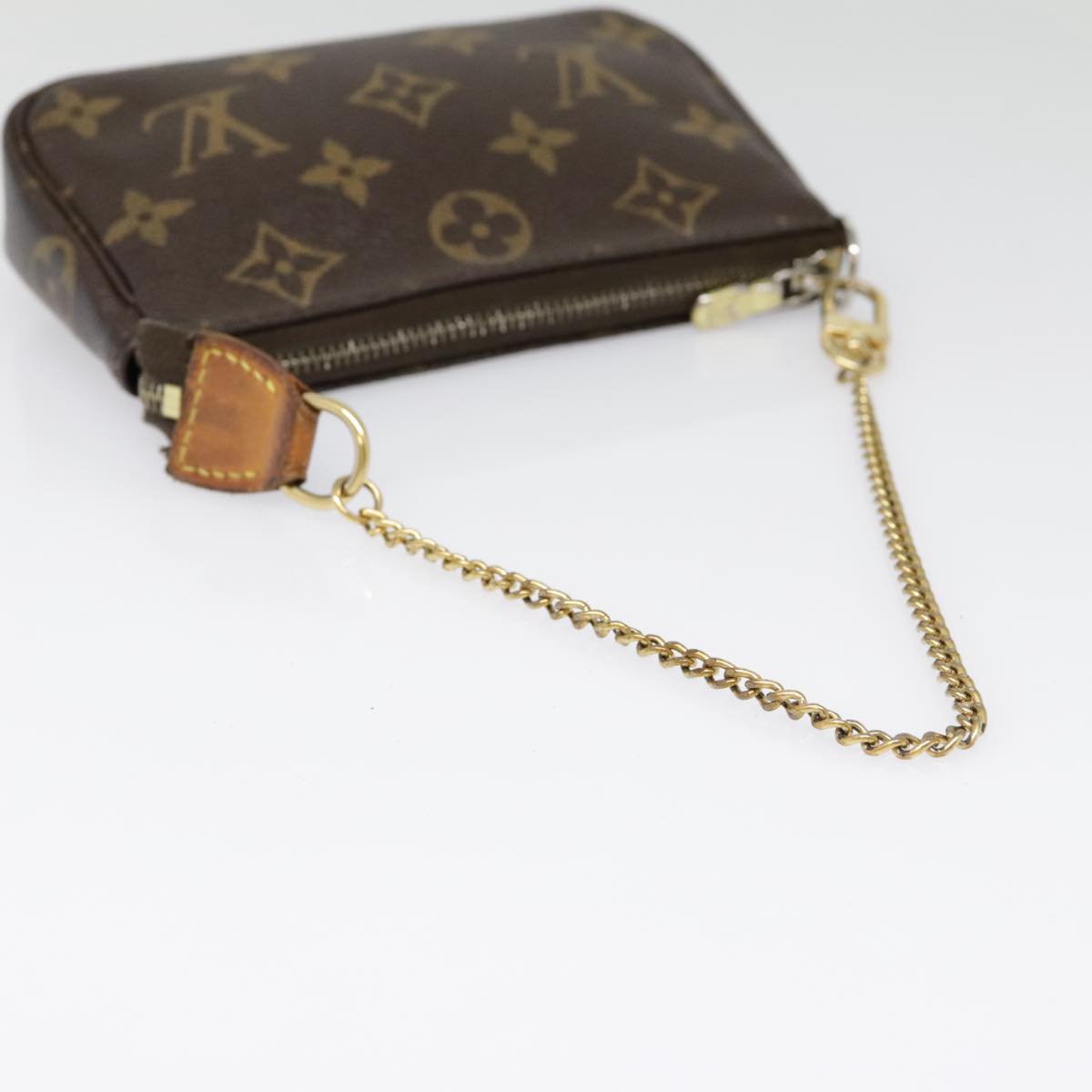 LOUIS VUITTON Monogram Mini Pochette Accessoires Pouch M58009 LV Auth 90082