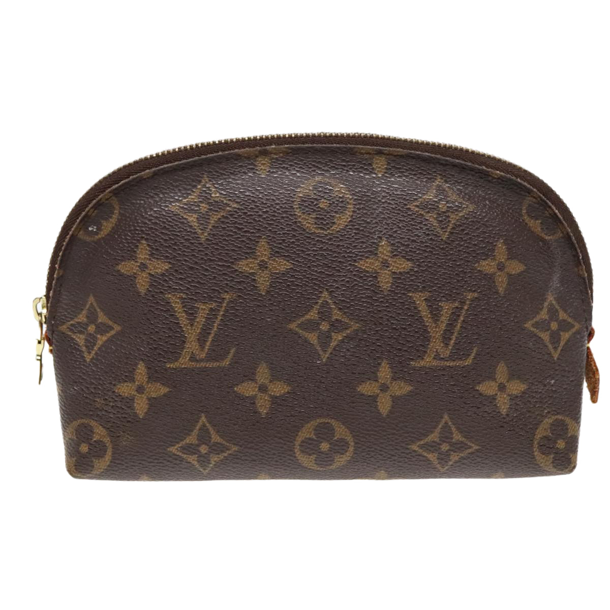 LOUIS VUITTON Monogram Pochette Cosmetic PM Cosmetic Pouch M47515 LV Auth 90083