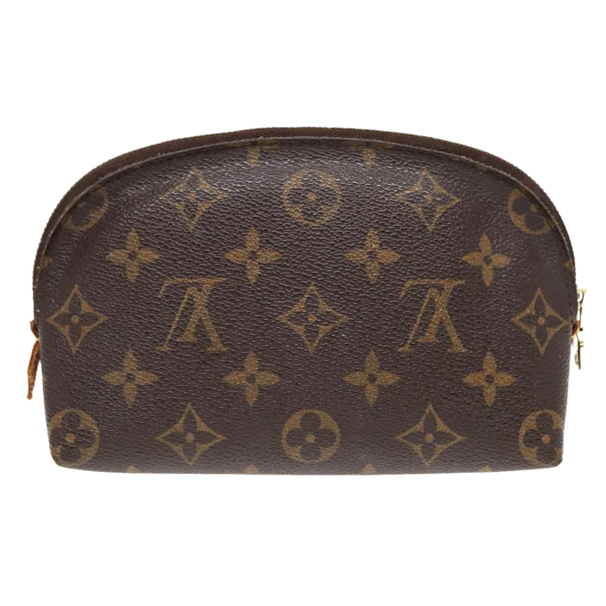 LOUIS VUITTON Monogram Pochette Cosmetic PM Cosmetic Pouch M47515 LV Auth 90083