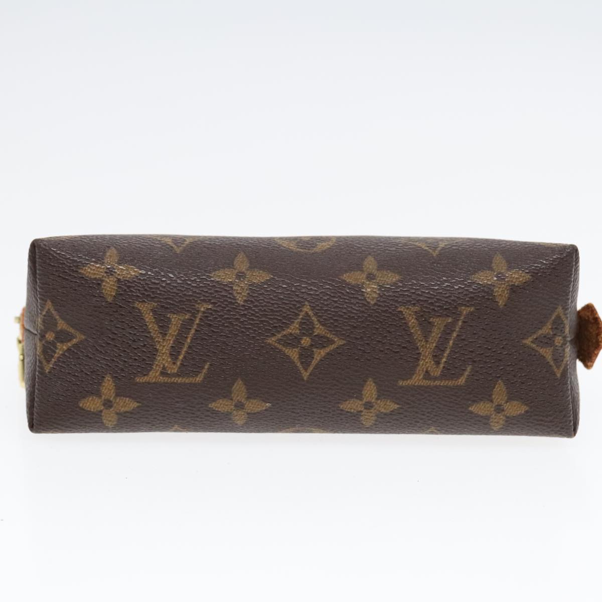 LOUIS VUITTON Monogram Pochette Cosmetic PM Cosmetic Pouch M47515 LV Auth 90083