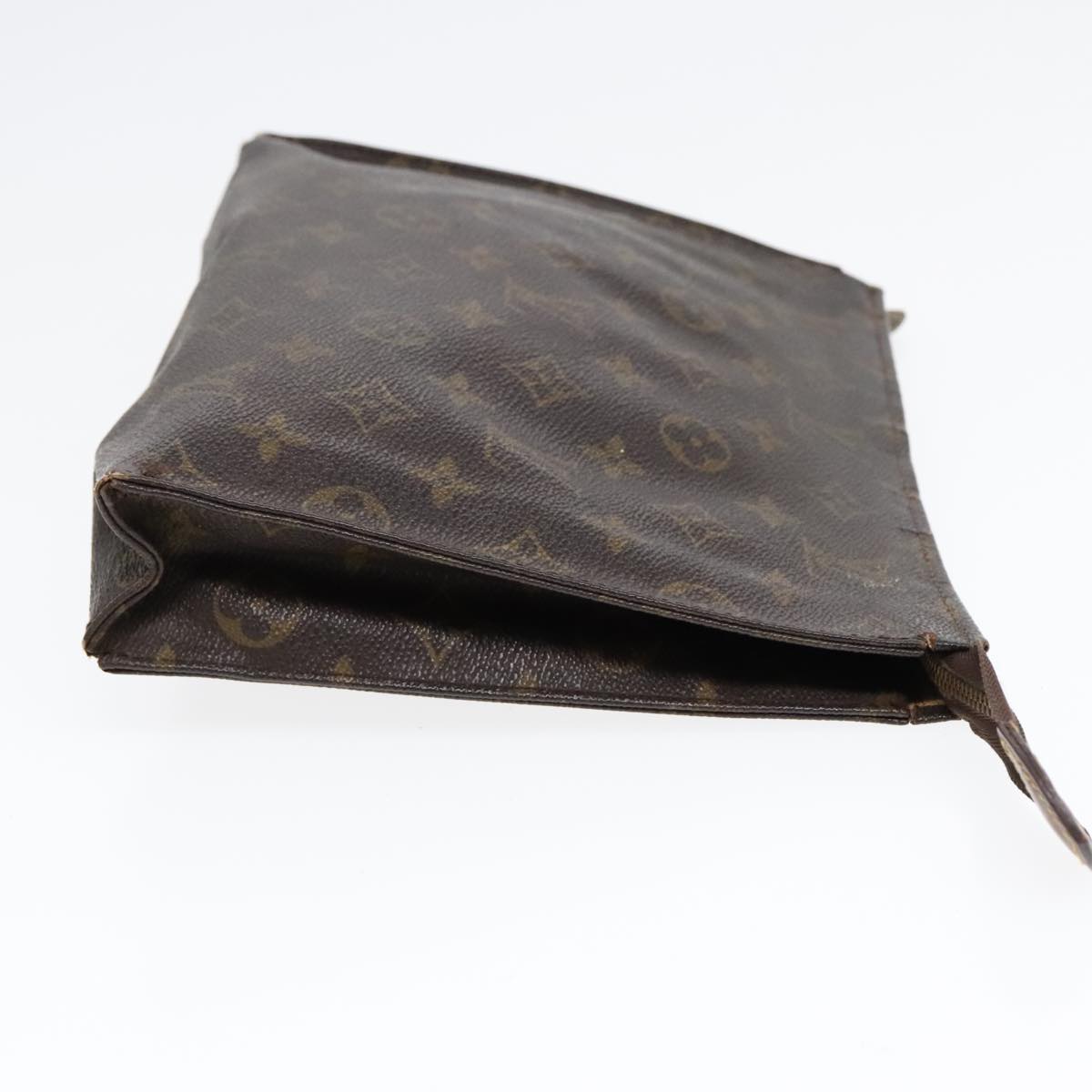 LOUIS VUITTON Monogram Poche Toilette 26 Pouch M47542 LV Auth 90084