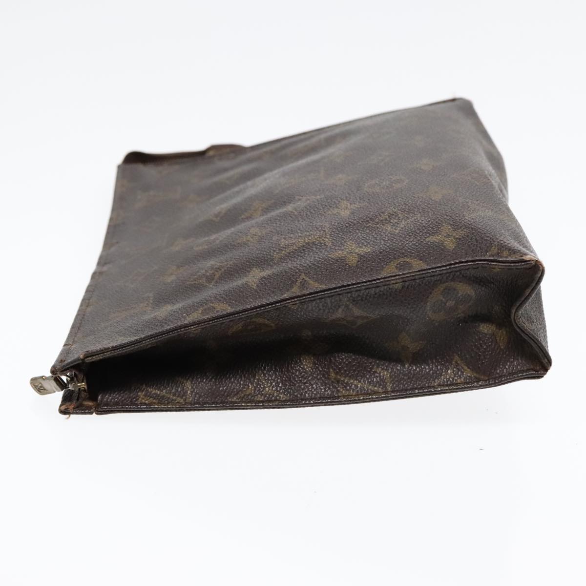 LOUIS VUITTON Monogram Poche Toilette 26 Pouch M47542 LV Auth 90084