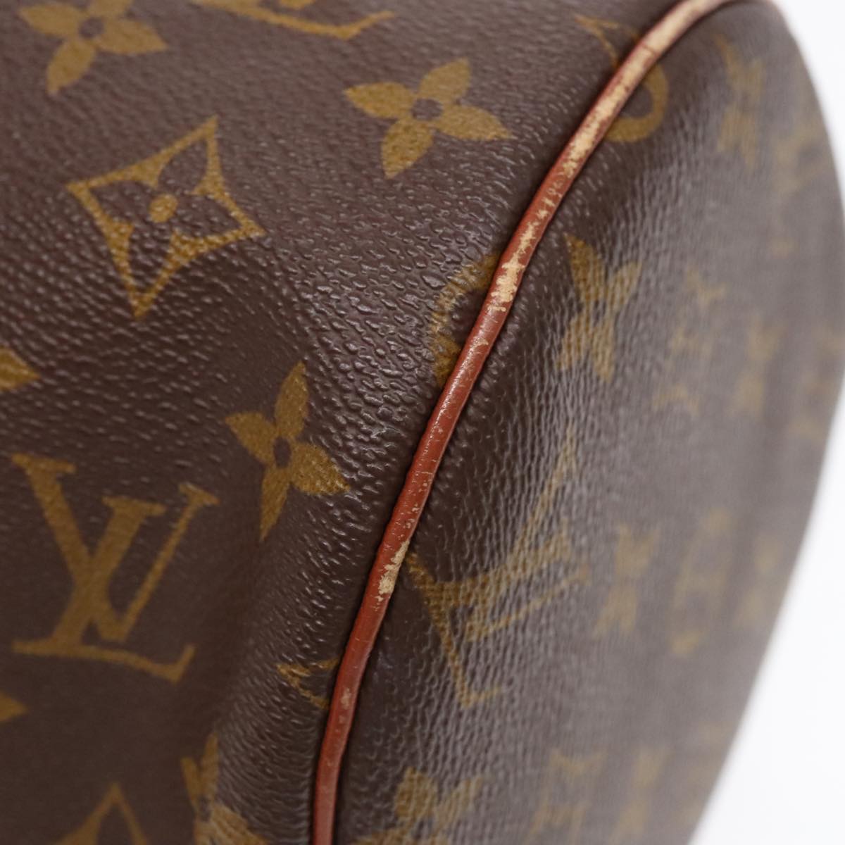 LOUIS VUITTON Monogram Papillon 30 Hand Bag M51385 LV Auth 90100