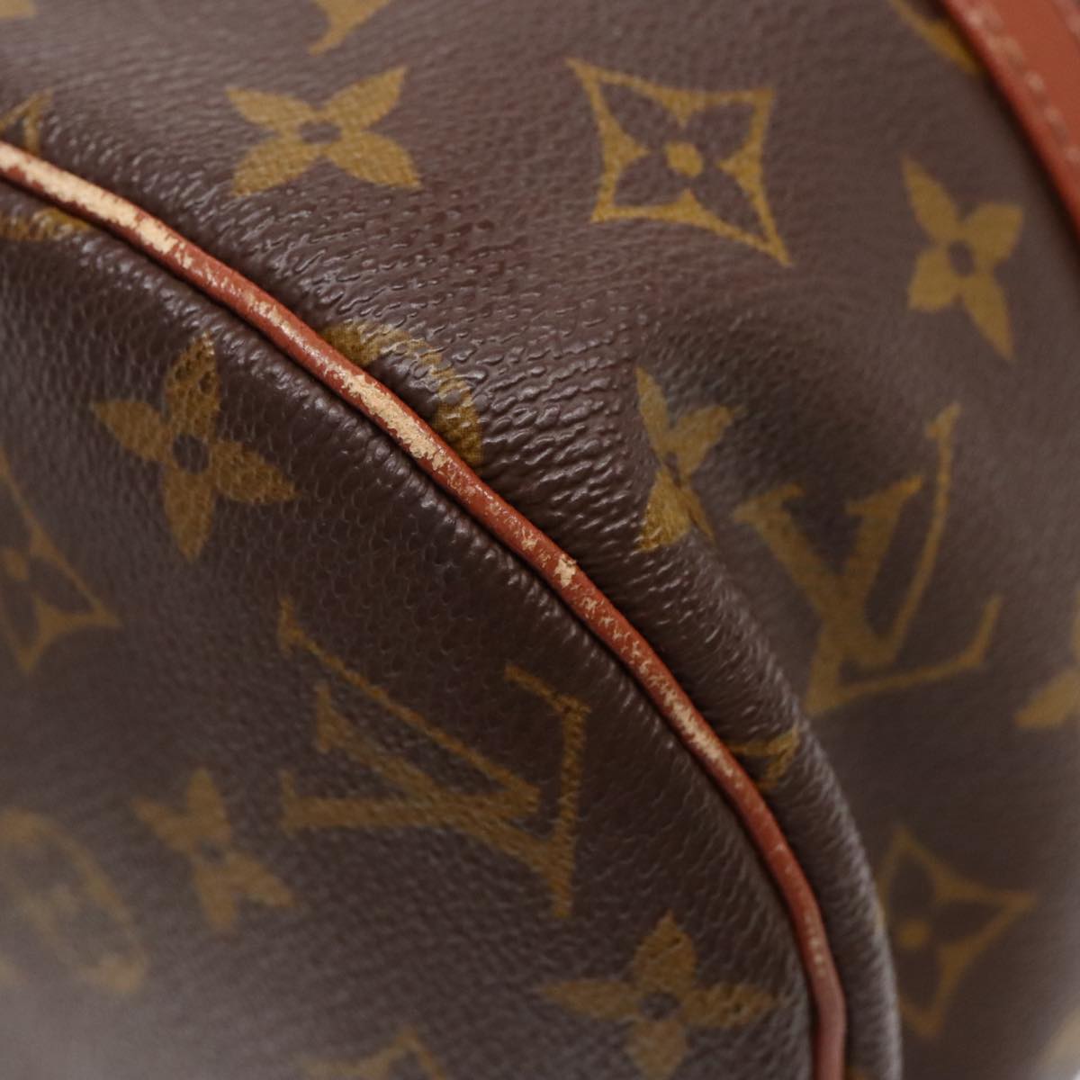 LOUIS VUITTON Monogram Papillon 30 Hand Bag M51385 LV Auth 90100