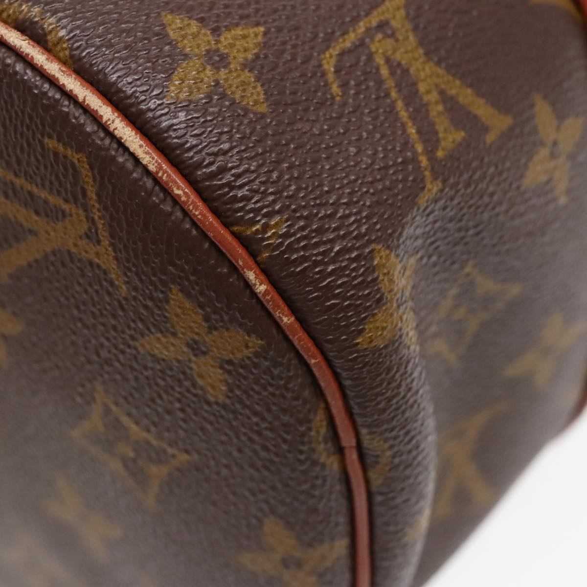 LOUIS VUITTON Monogram Papillon 30 Hand Bag M51385 LV Auth 90100