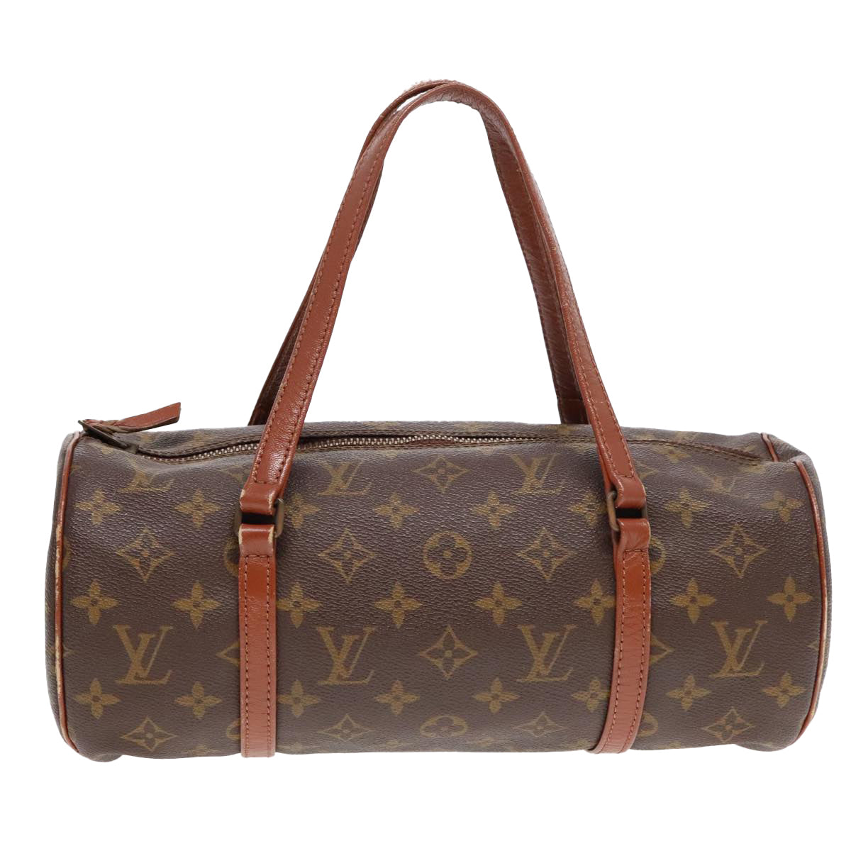 LOUIS VUITTON Monogram Papillon 30 Hand Bag M51385 LV Auth 90100