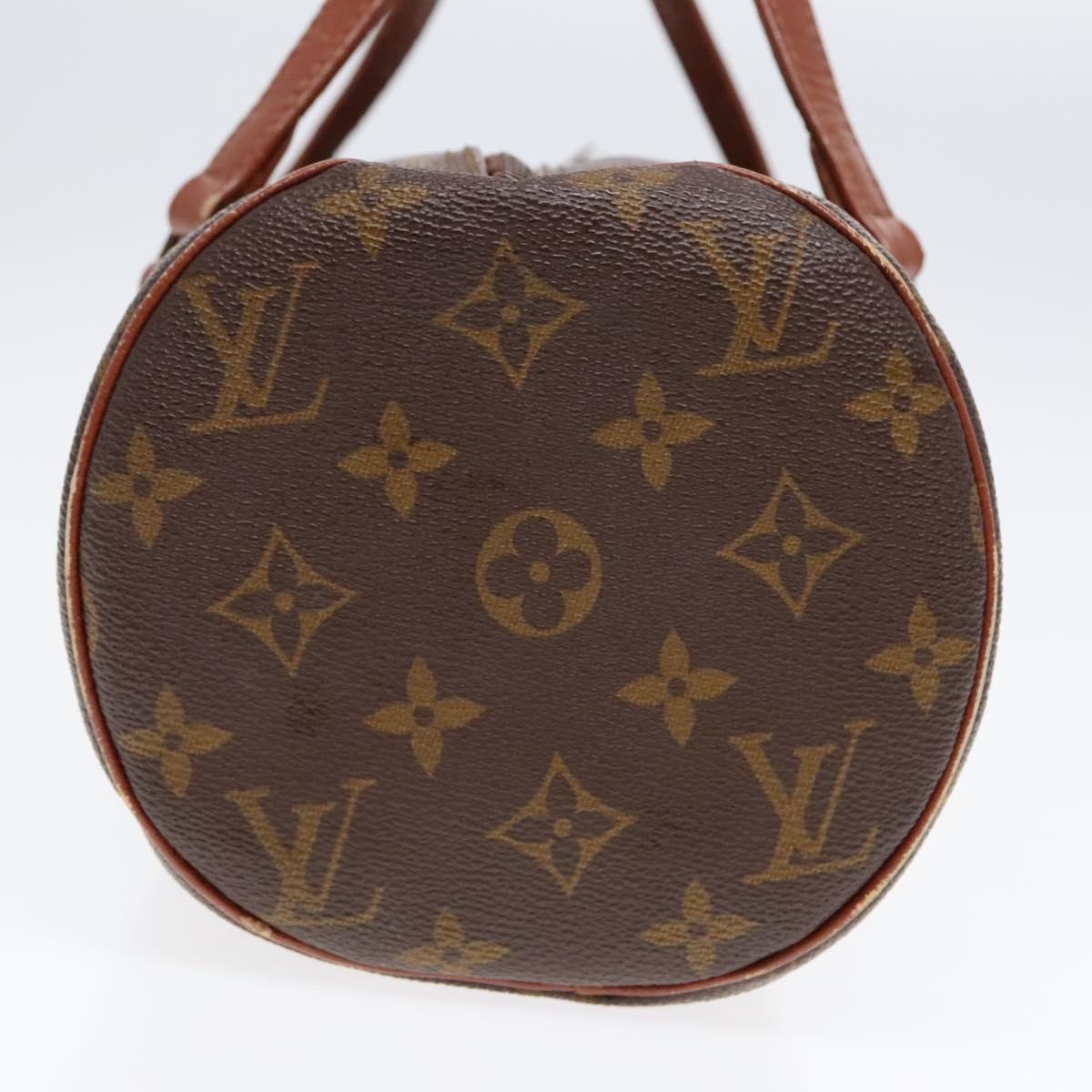 LOUIS VUITTON Monogram Papillon 30 Hand Bag M51385 LV Auth 90100