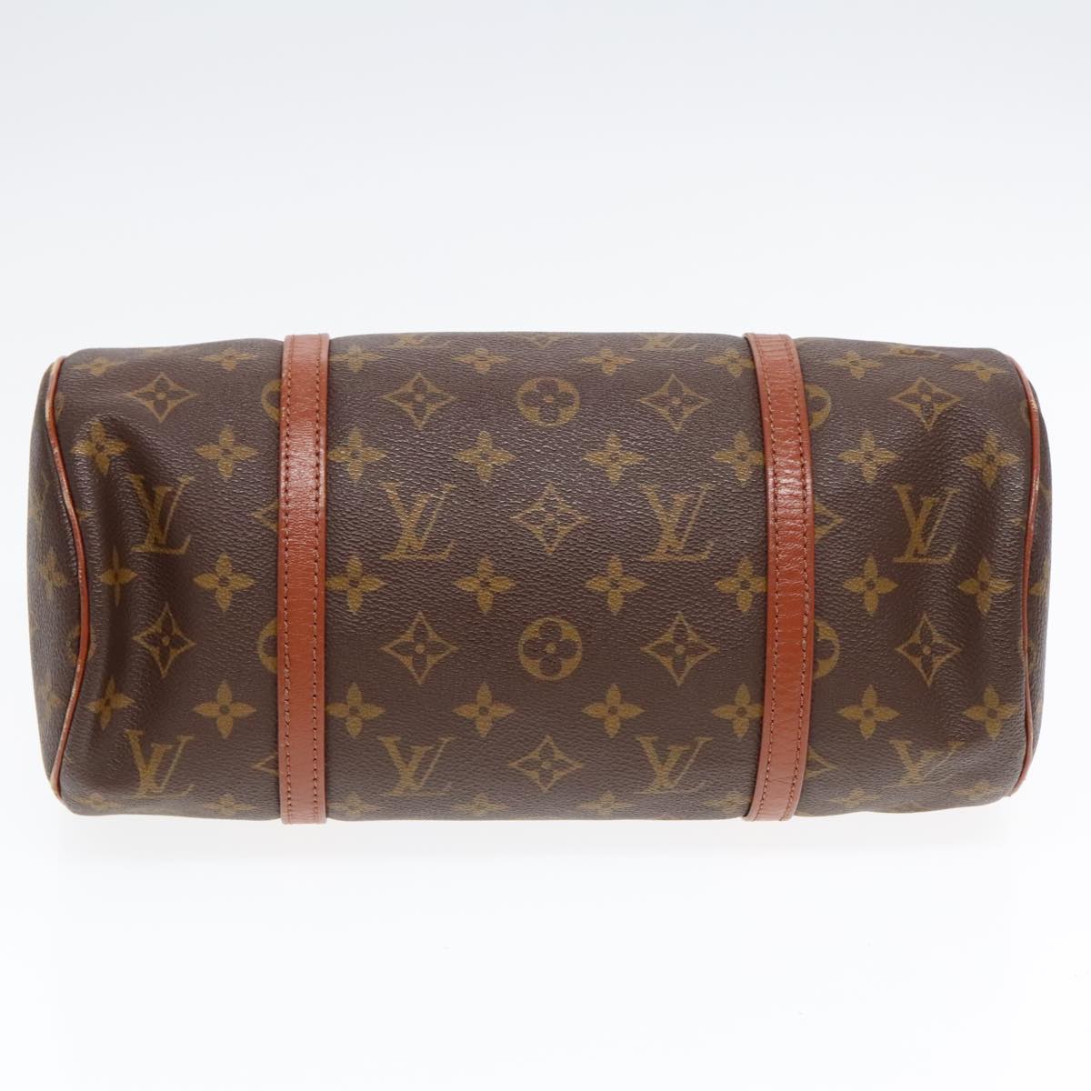 LOUIS VUITTON Monogram Papillon 30 Hand Bag M51385 LV Auth 90100