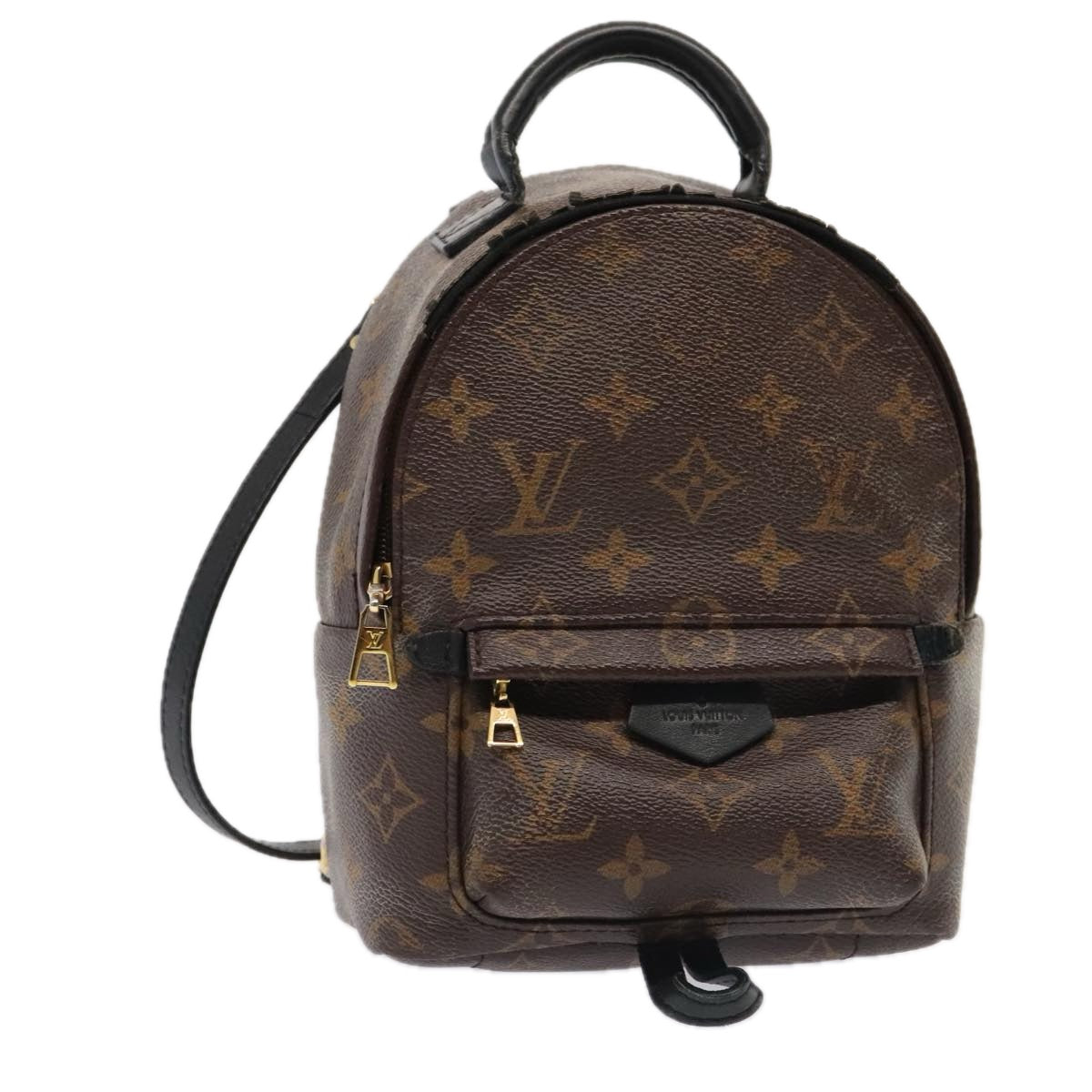 LOUIS VUITTON Monogram Palm Springs MINI Backpack M41562 LV Auth 90122