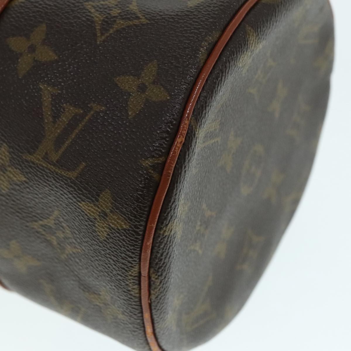 LOUIS VUITTON Monogram Papillon 30 Hand Bag M51385 LV Auth 90123