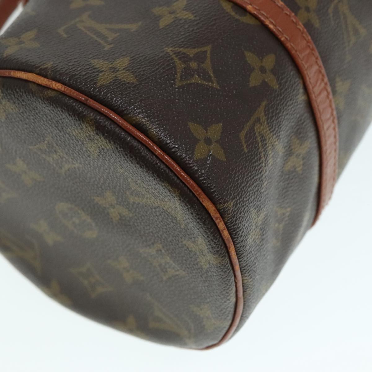 LOUIS VUITTON Monogram Papillon 30 Hand Bag M51385 LV Auth 90123