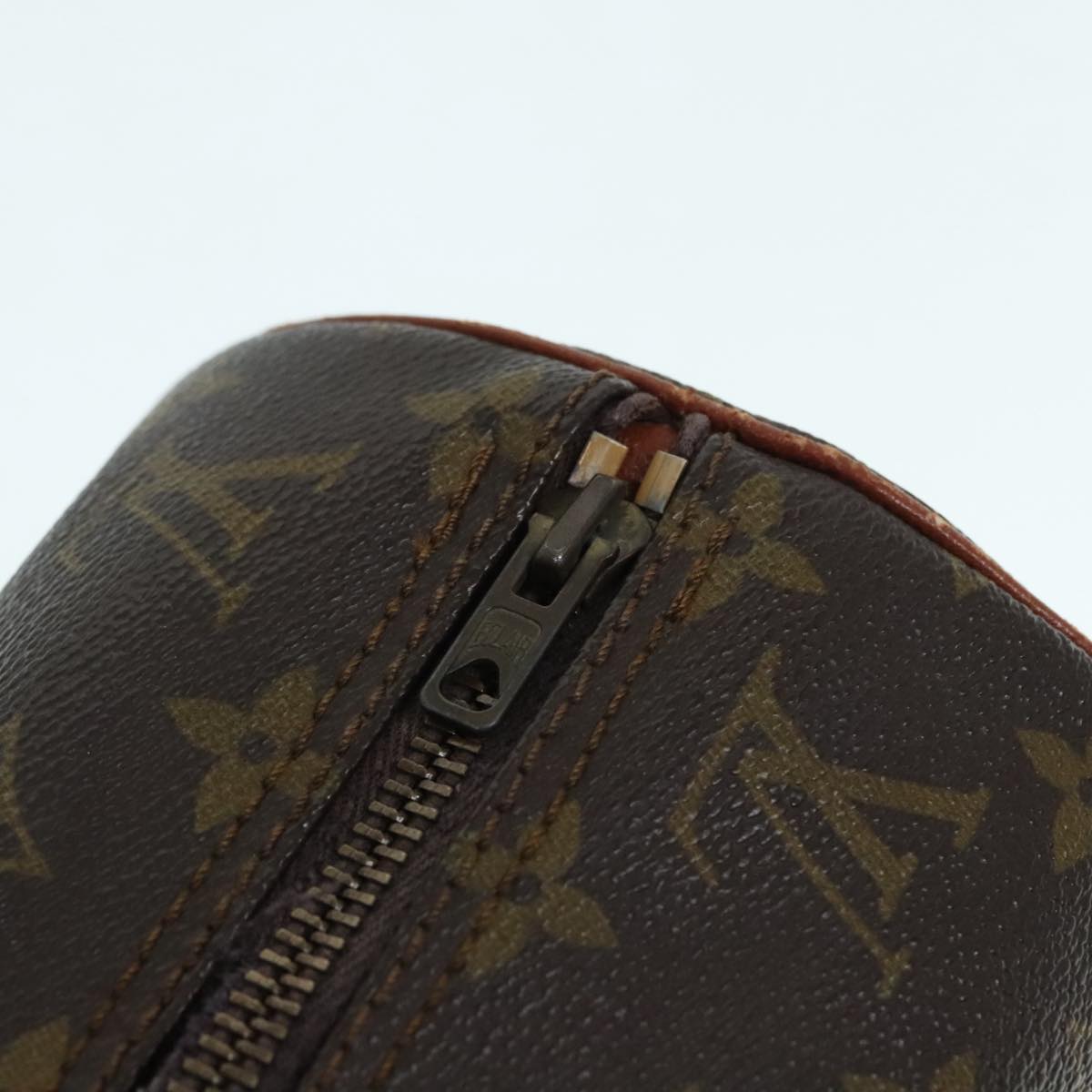 LOUIS VUITTON Monogram Papillon 30 Hand Bag M51385 LV Auth 90123