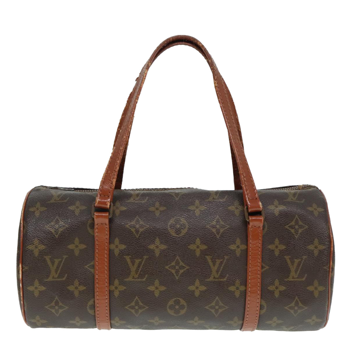 LOUIS VUITTON Monogram Papillon 30 Hand Bag M51385 LV Auth 90123