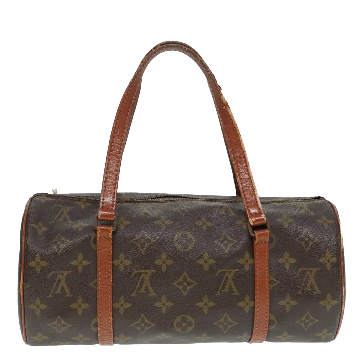 LOUIS VUITTON Monogram Papillon 30 Hand Bag M51385 LV Auth 90123