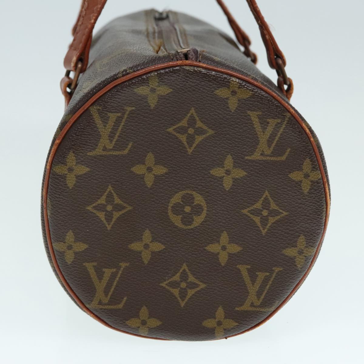 LOUIS VUITTON Monogram Papillon 30 Hand Bag M51385 LV Auth 90123