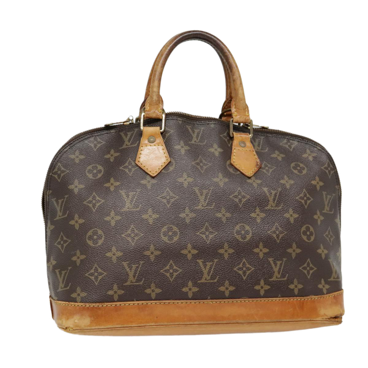 LOUIS VUITTON Monogram Alma Hand Bag M51130 LV Auth 90138