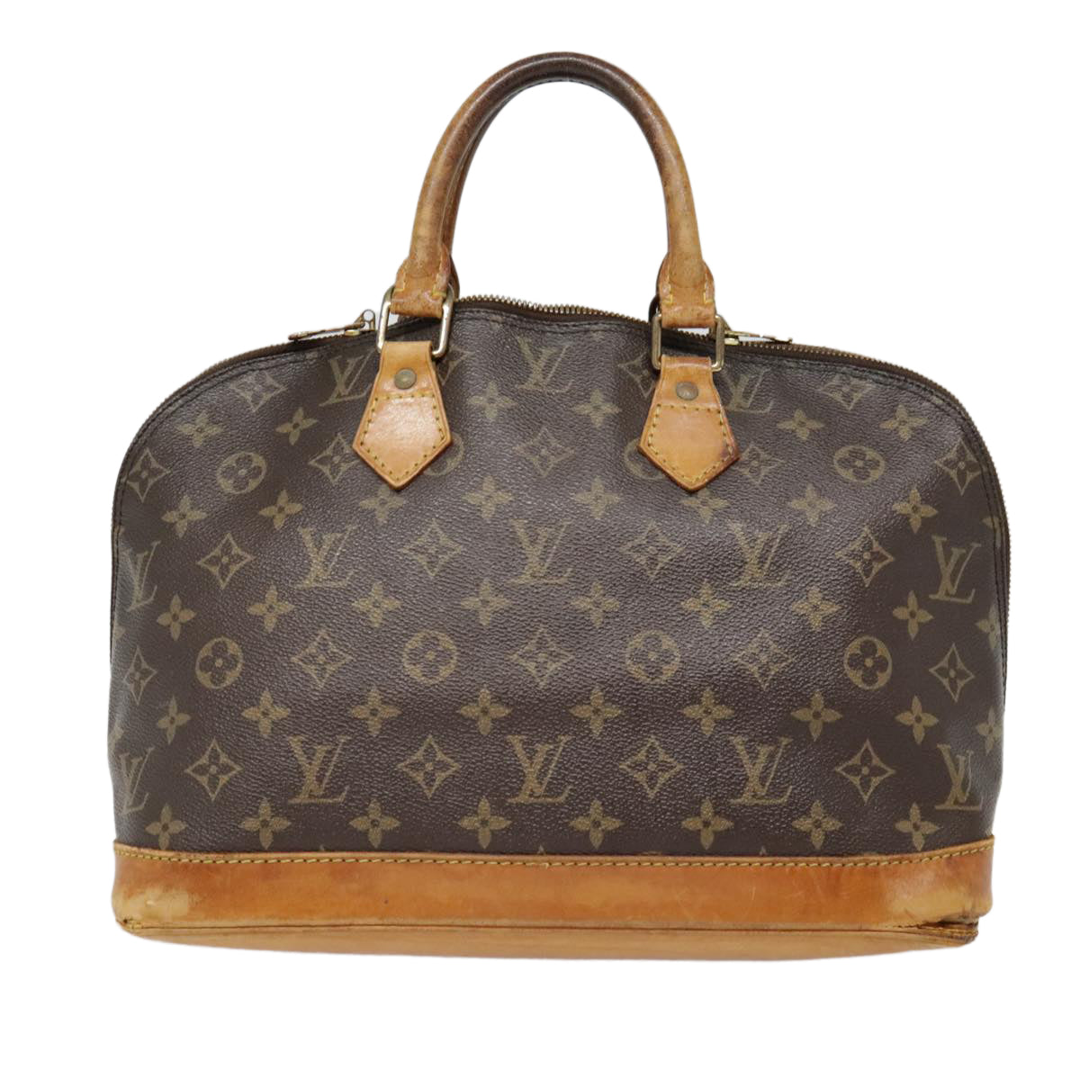 LOUIS VUITTON Monogram Alma Hand Bag M51130 LV Auth 90138