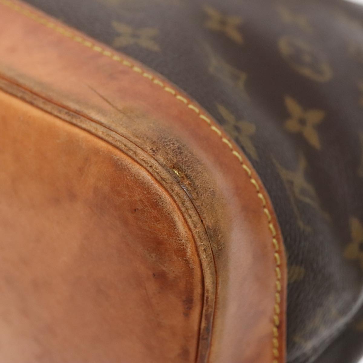 LOUIS VUITTON Monogram Alma Hand Bag M51130 LV Auth 90139