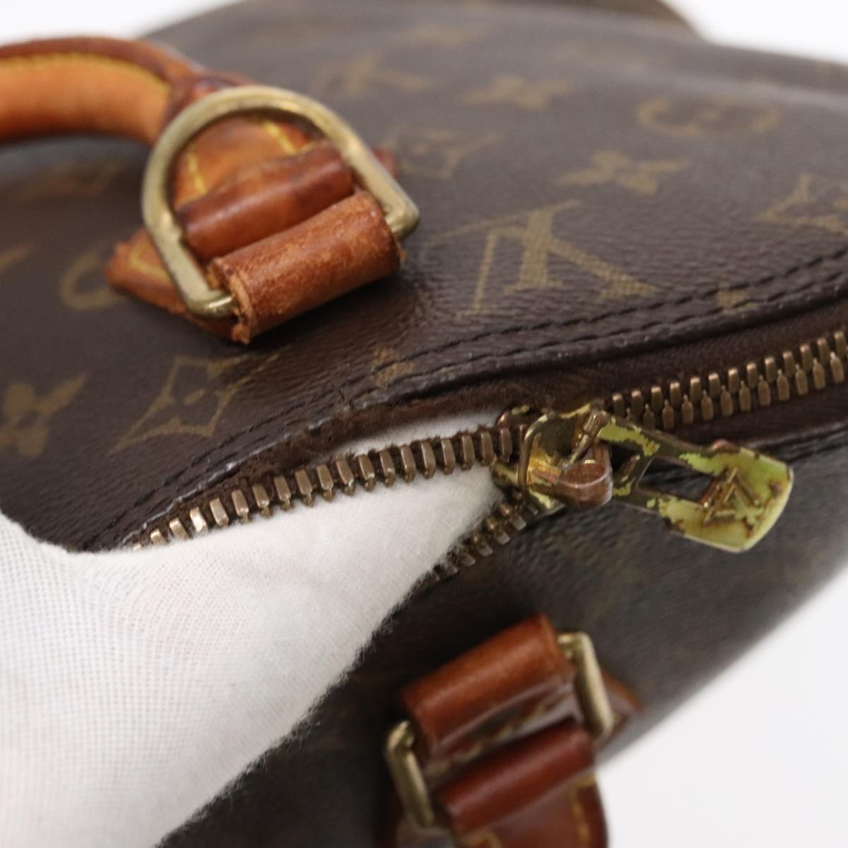 LOUIS VUITTON Monogram Alma Hand Bag M51130 LV Auth 90139