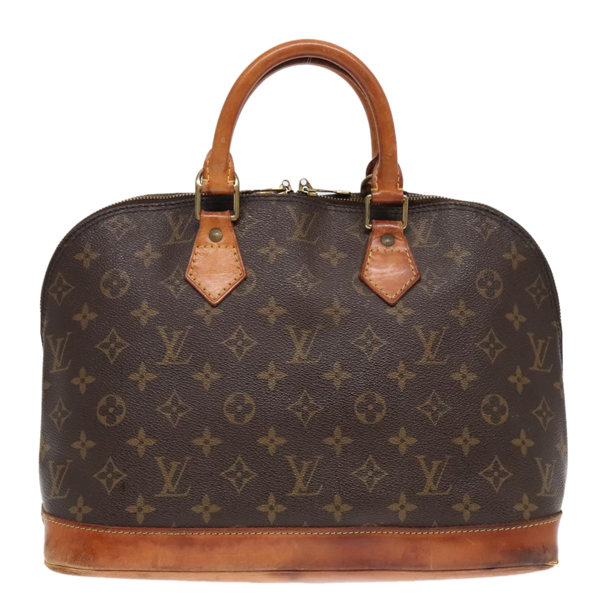 LOUIS VUITTON Monogram Alma Hand Bag M51130 LV Auth 90139