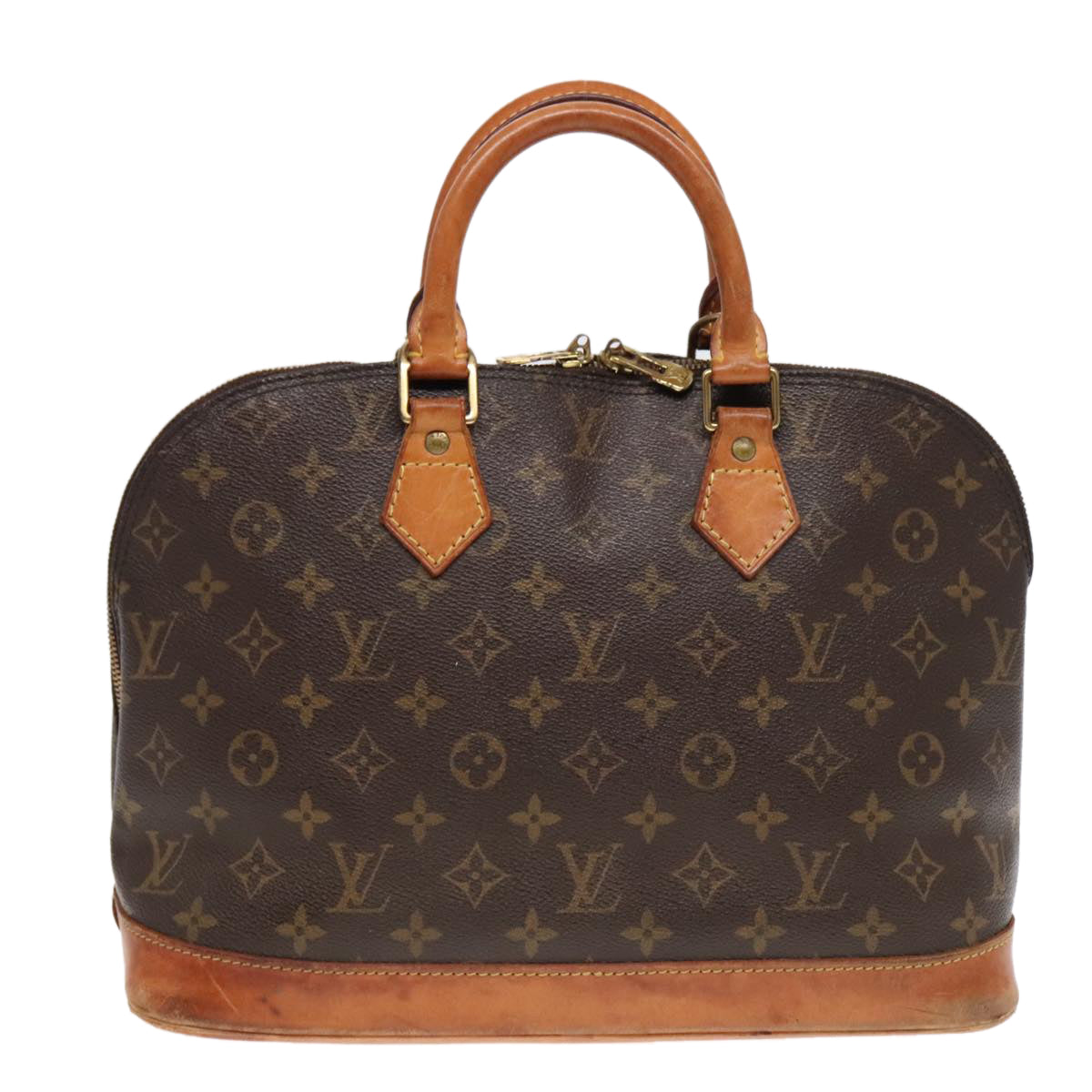 LOUIS VUITTON Monogram Alma Hand Bag M51130 LV Auth 90139