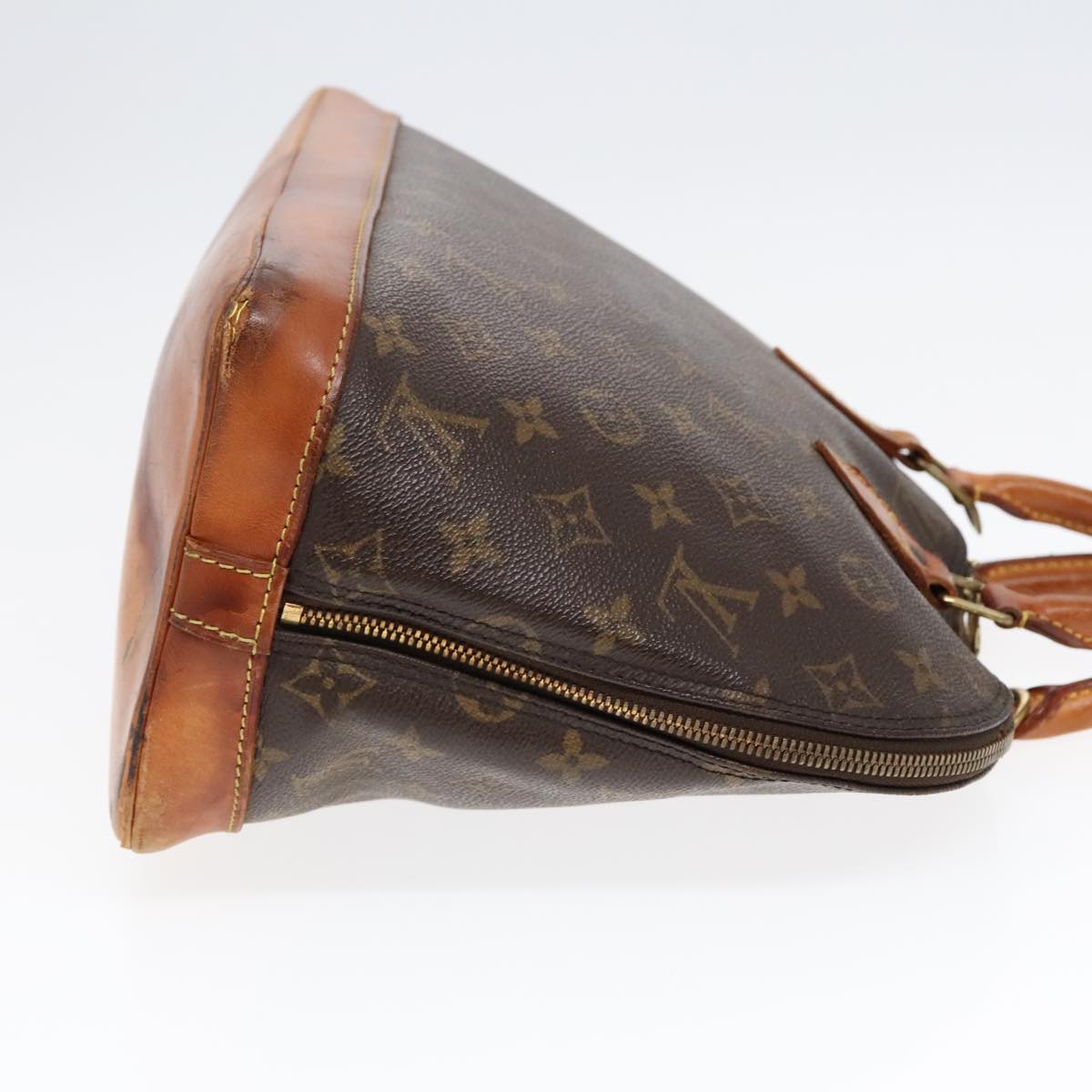 LOUIS VUITTON Monogram Alma Hand Bag M51130 LV Auth 90139