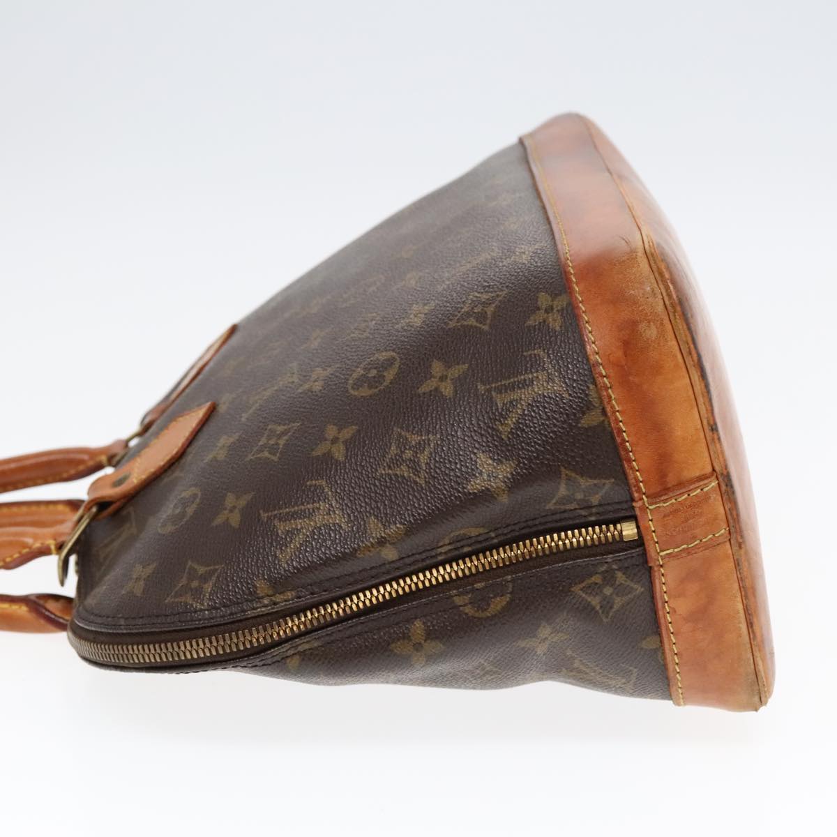 LOUIS VUITTON Monogram Alma Hand Bag M51130 LV Auth 90139