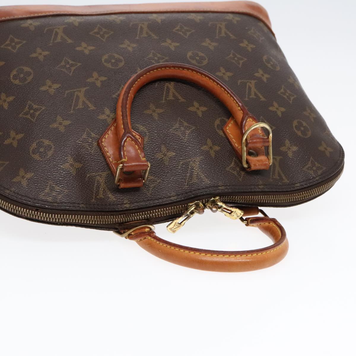 LOUIS VUITTON Monogram Alma Hand Bag M51130 LV Auth 90139