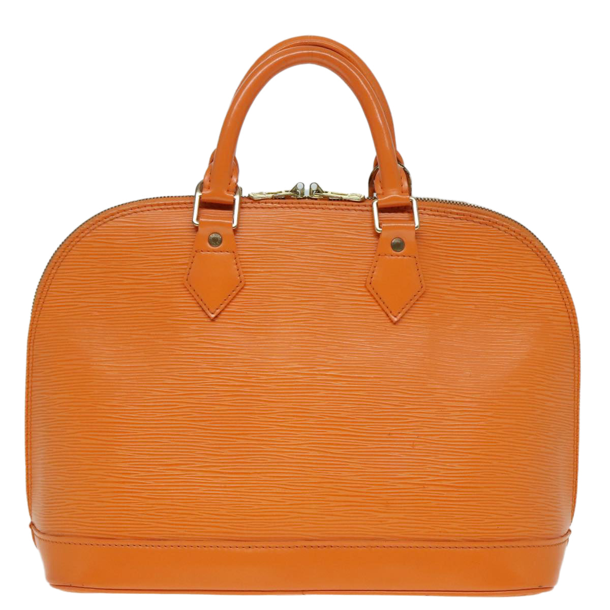 LOUIS VUITTON Epi Alma Hand Bag Orange Mandarin M5214H LV Auth 90276