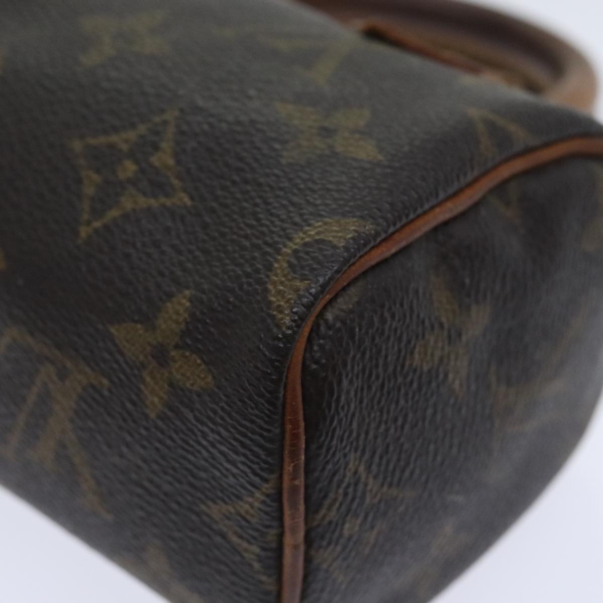 LOUIS VUITTON Monogram Mini Speedy Hand Bag M41534 LV Auth 90285