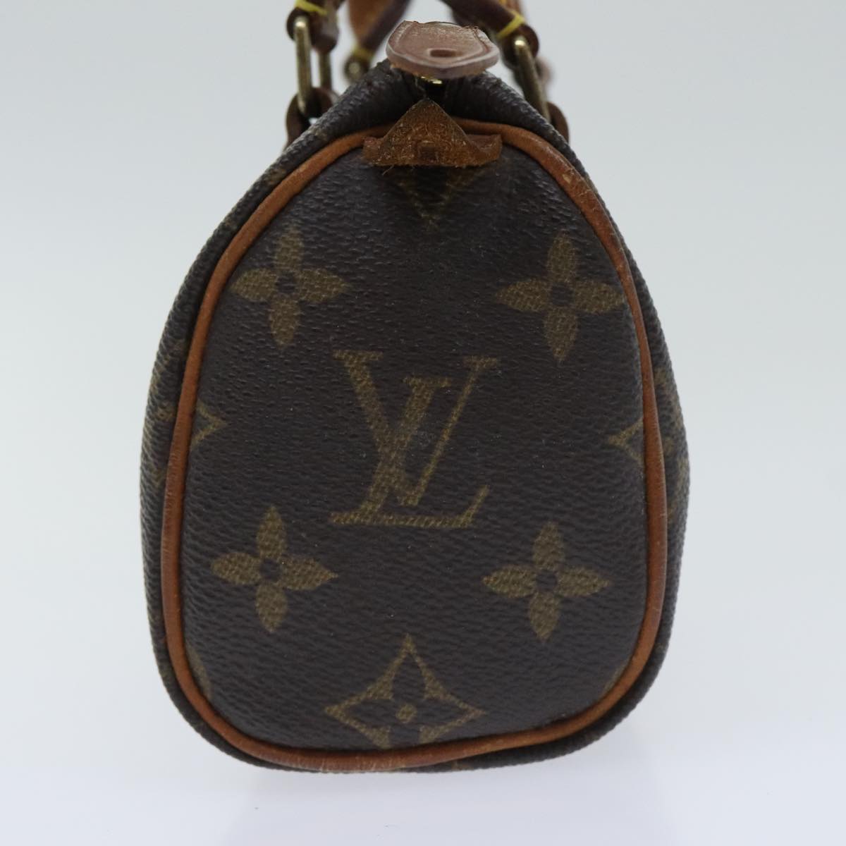 LOUIS VUITTON Monogram Mini Speedy Hand Bag M41534 LV Auth 90285