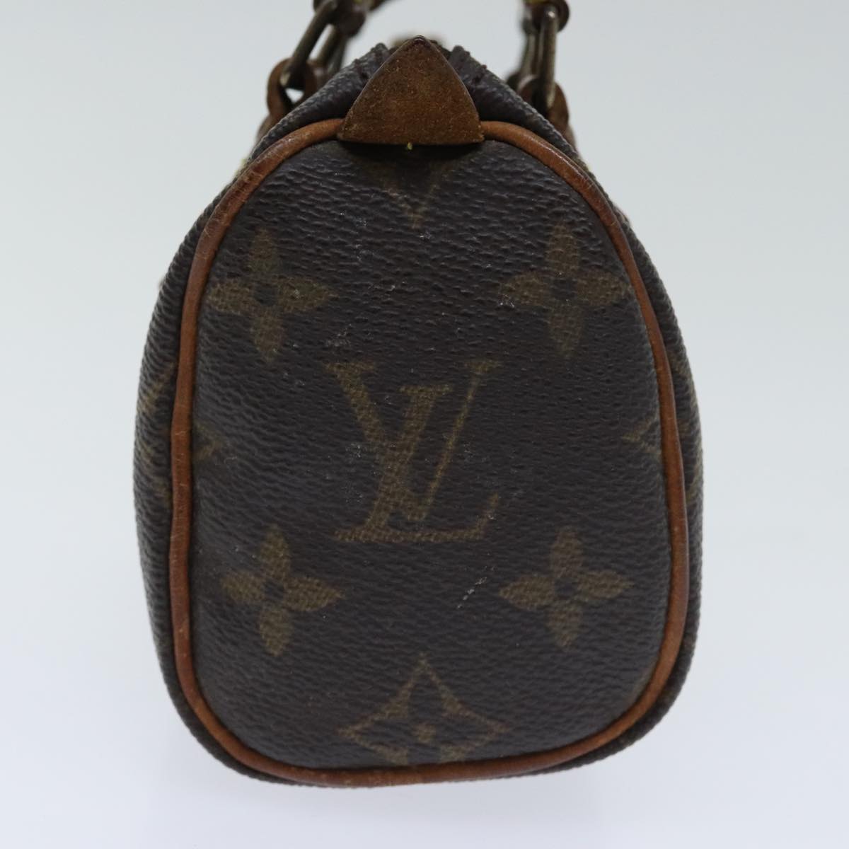 LOUIS VUITTON Monogram Mini Speedy Hand Bag M41534 LV Auth 90285