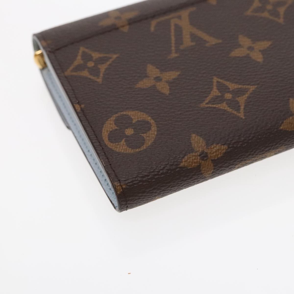 LOUIS VUITTON Monogram Portefeuille Sarah Long Wallet M61734 LV Auth 90293A