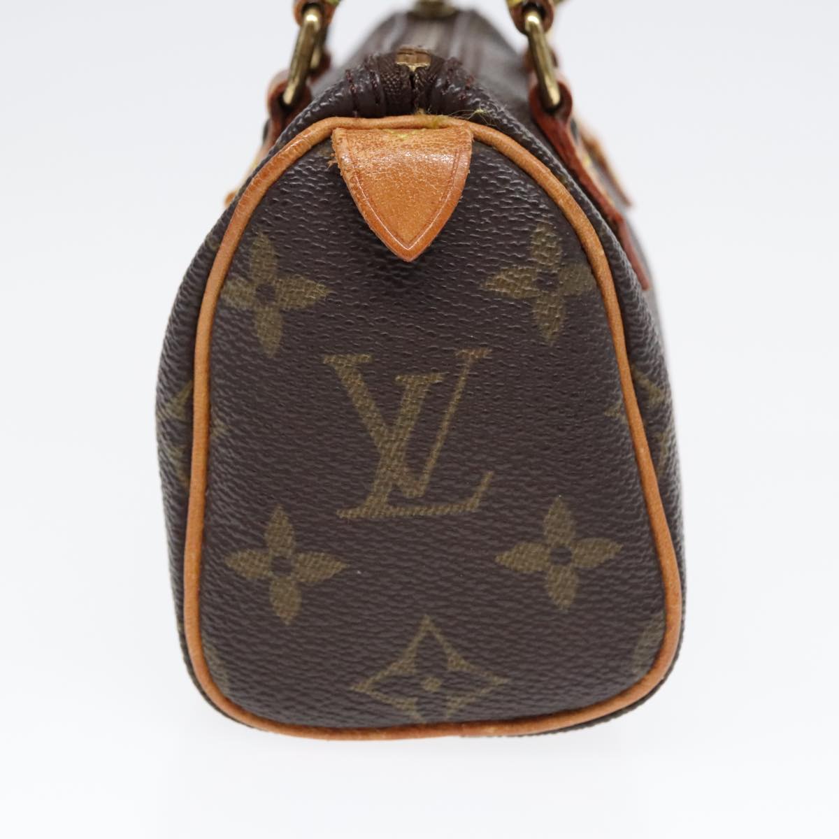 LOUIS VUITTON Monogram Mini Speedy Hand Bag M41534 LV Auth 90298