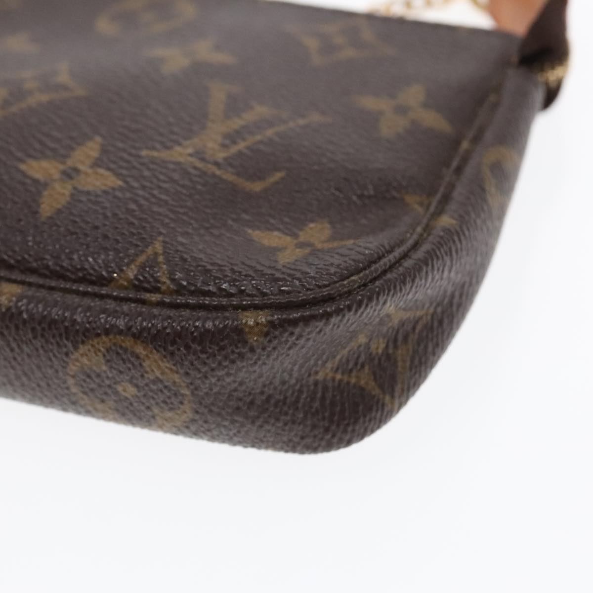 LOUIS VUITTON Monogram Mini Pochette Accessoires Pouch M58009 LV Auth 90300