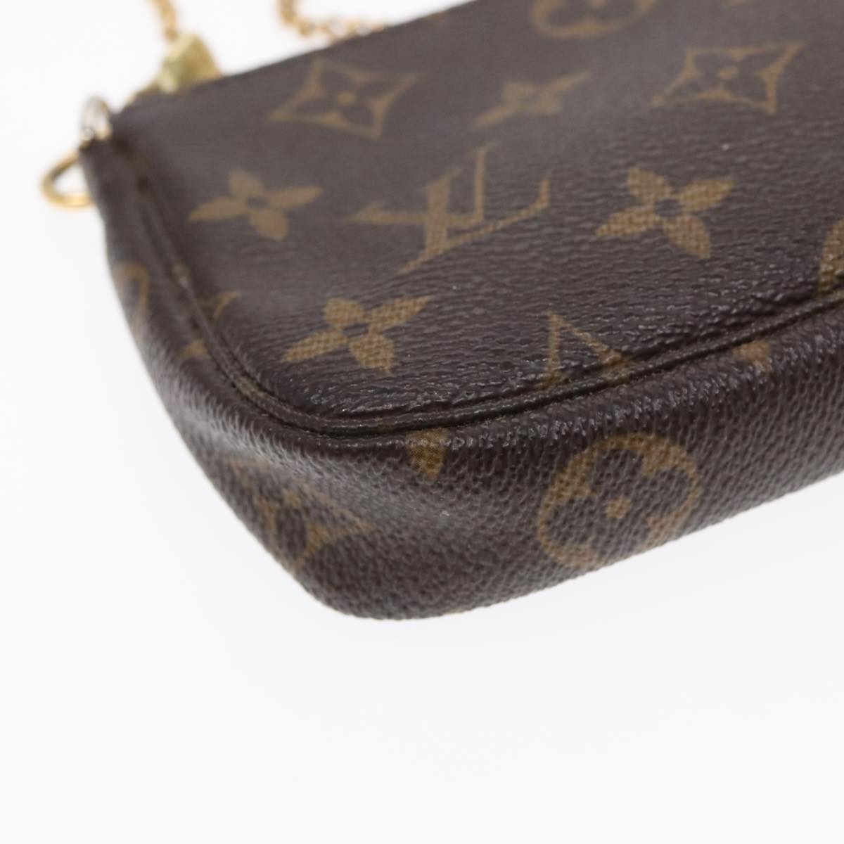 LOUIS VUITTON Monogram Mini Pochette Accessoires Pouch M58009 LV Auth 90300